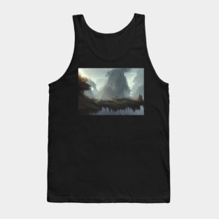 landscape nature wallpaper aestetic dreamland Tank Top